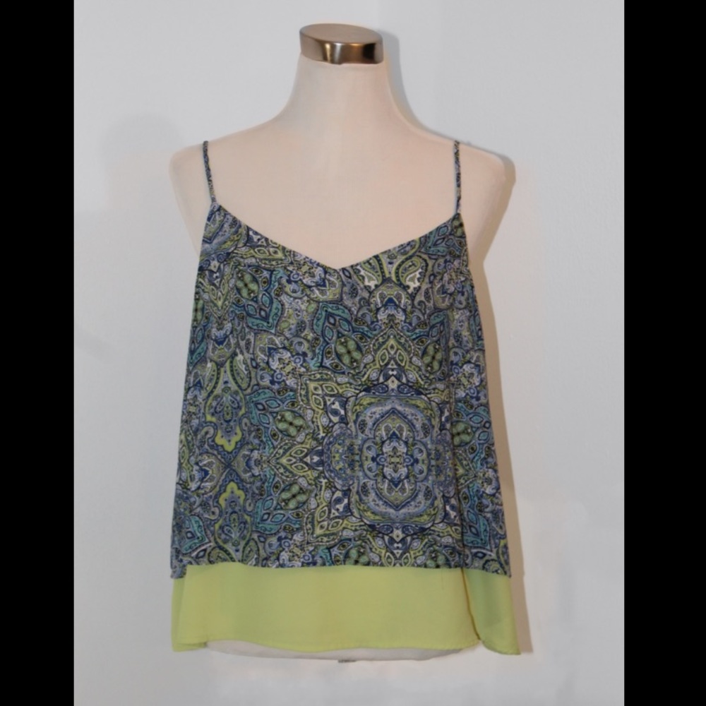 Maurices | Blue & Green Pattern Blouse